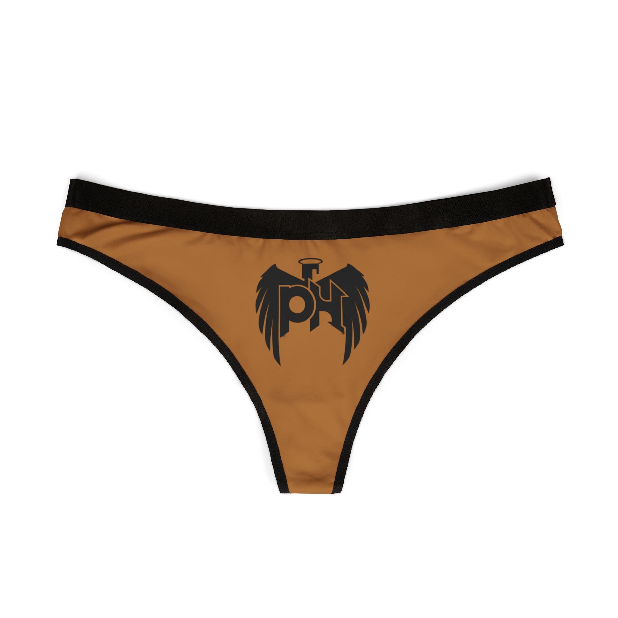 Ember Wing Thong — Women's Graphic Logo Lingerie