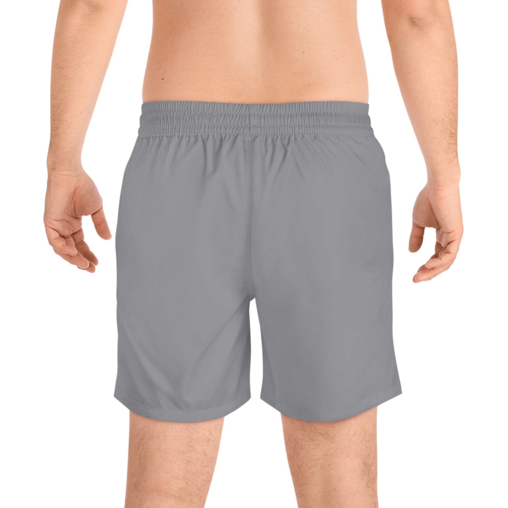 Men's Swim Shorts with Medusa Sketched Graphic